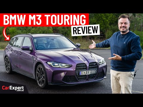 2024 BMW M3 touring (inc. 0-100, drift analyser, traction modes) detailed review!